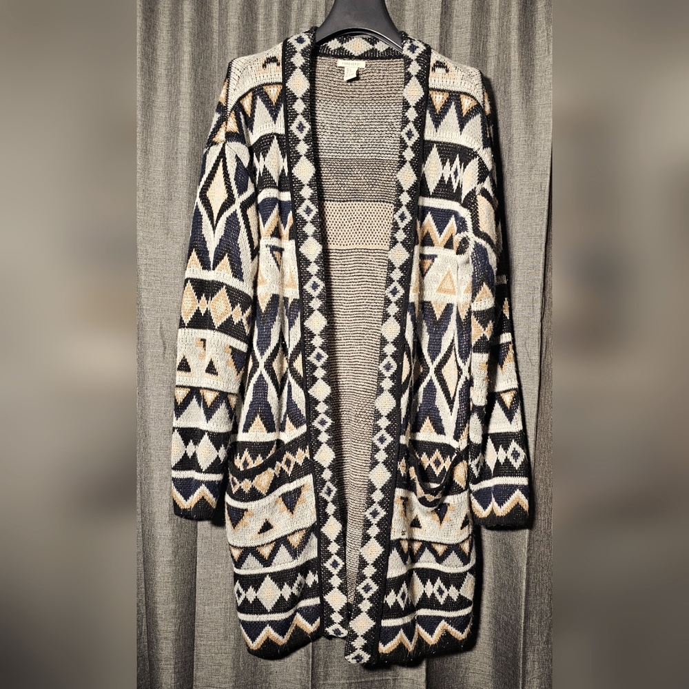 Forever 21 Cardigan size L Southwestern Feel - Yellowstone Vibes